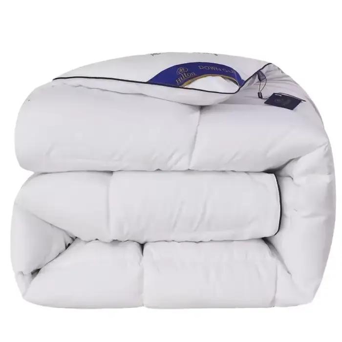 Couette en velours de plumes chaude