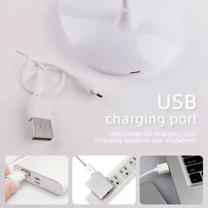 Lampe de bureau LED aste par USB