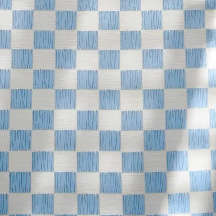 Drap de lit plat en coton lavé