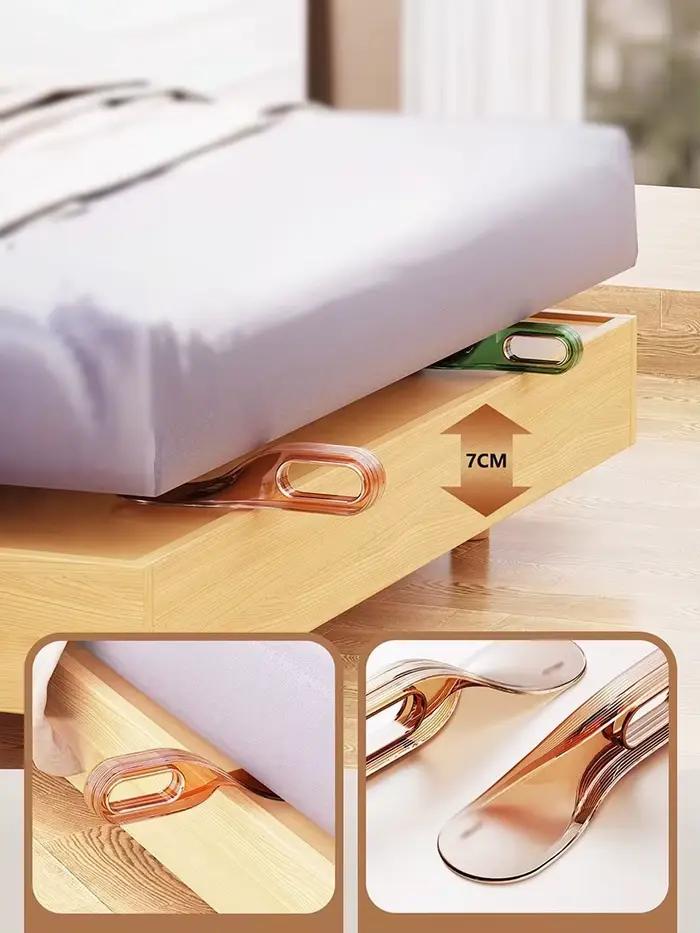 Support de drap de lit multifonctionnel