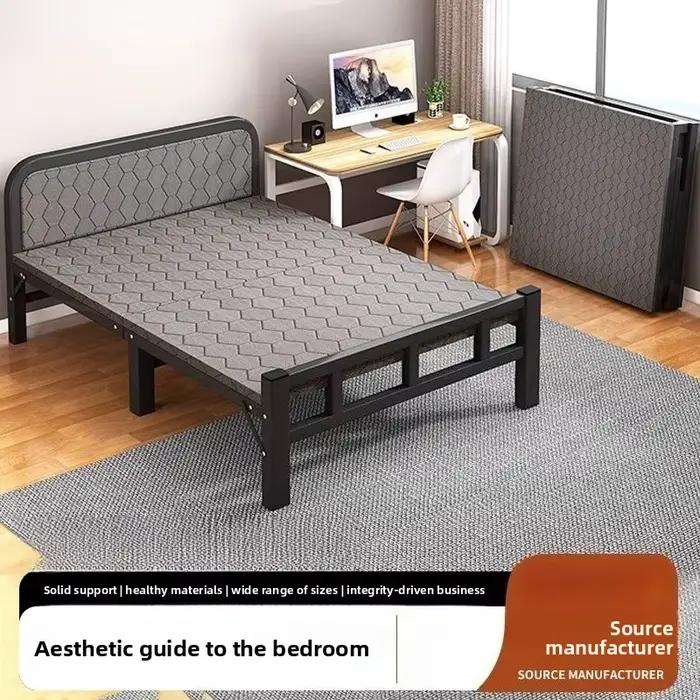 Lit pliant compact pour chambre d'étudiant