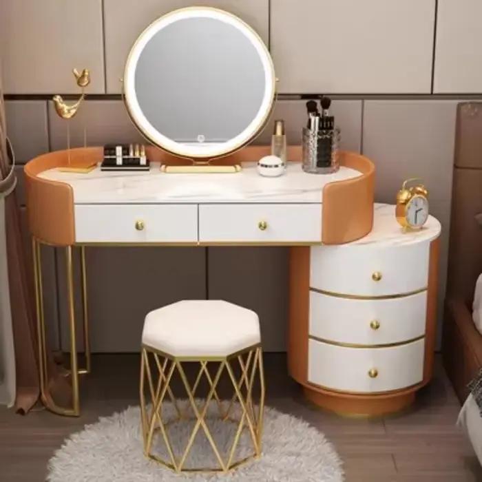 Commode minimaliste italienne style crème
