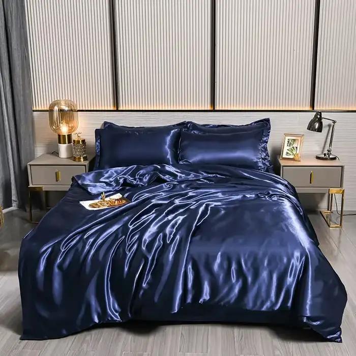 Parure de lit de luxe 100% soie