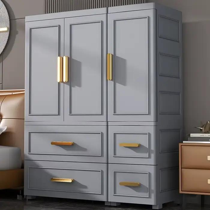 Tiroir empilable armoire robes esthétiques en plastique appartement