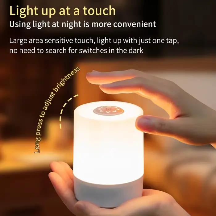 Lampe de chevet tactile LED