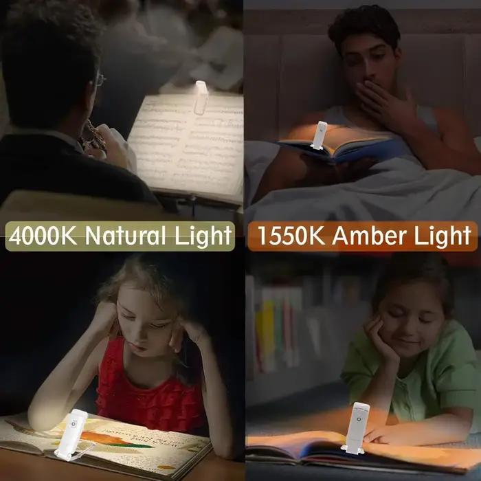 Lampe de livre LED à clipser