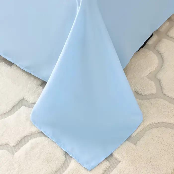 1 PC drap de lit bleu ciel