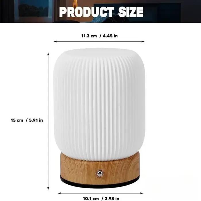 Lampe tactile de chevet pour chambres et salons