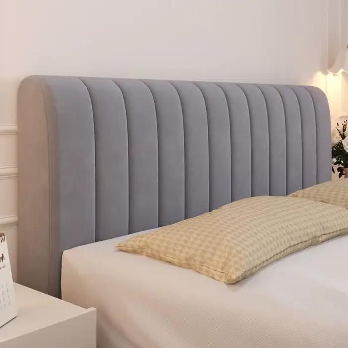 Housse de tête de lit en velours