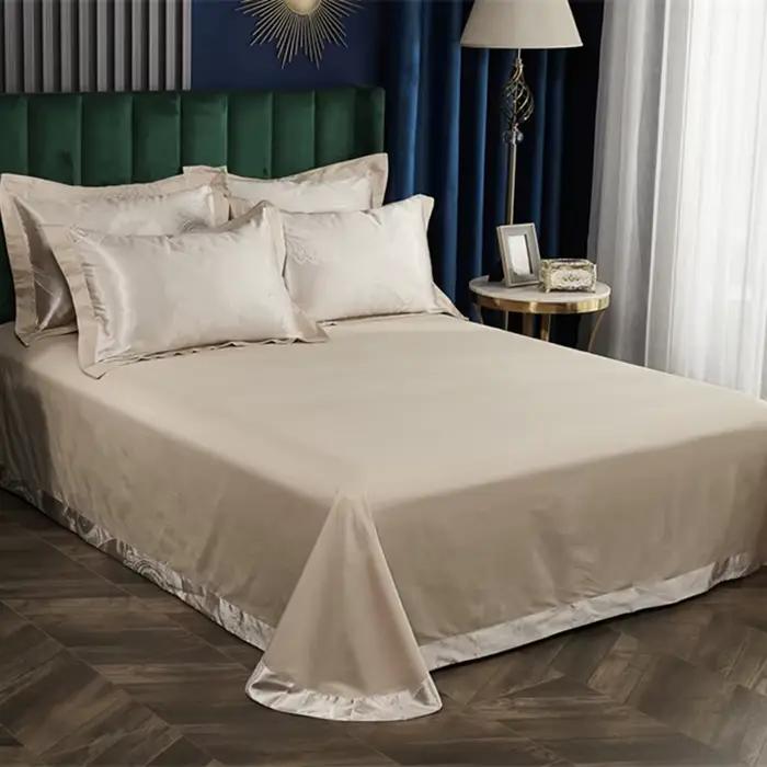 Parure de lit en coton jacquard