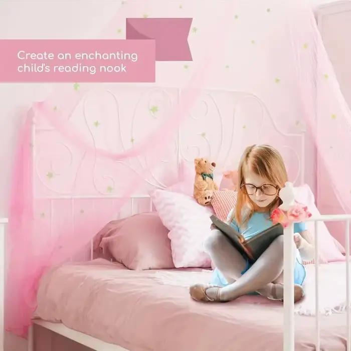 Amendements de lit pour filles avec étoiles brillantes