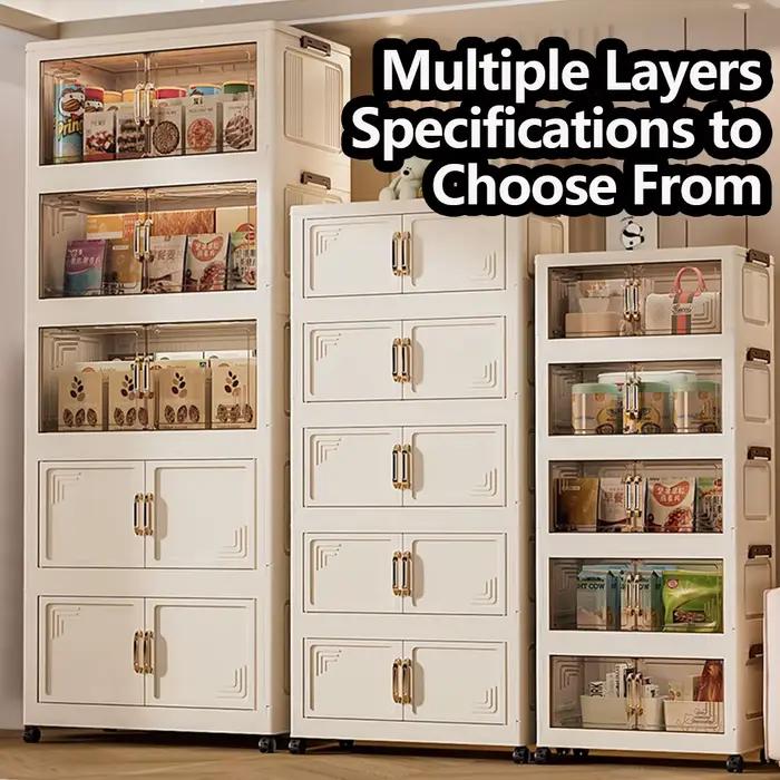 Armoire de rangement pliable multi-tailles