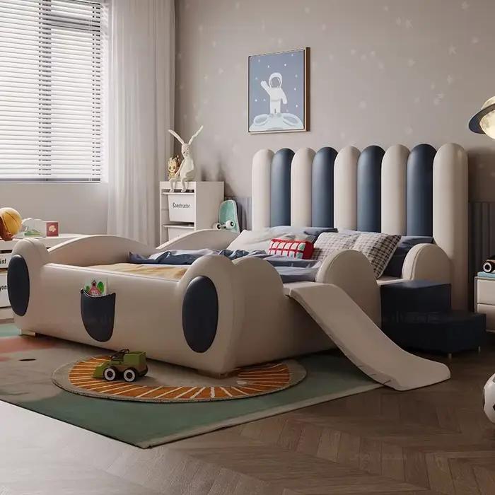 Lit de maison pour chambre de garçon
