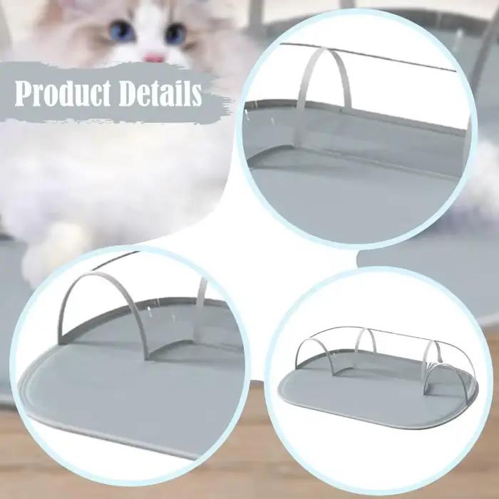 Lit rafraîchissant pour chat avec Tunnel
