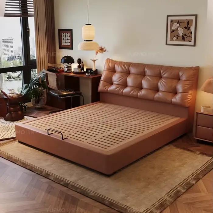Lit Simple européen Design de beauté plancher nordique château