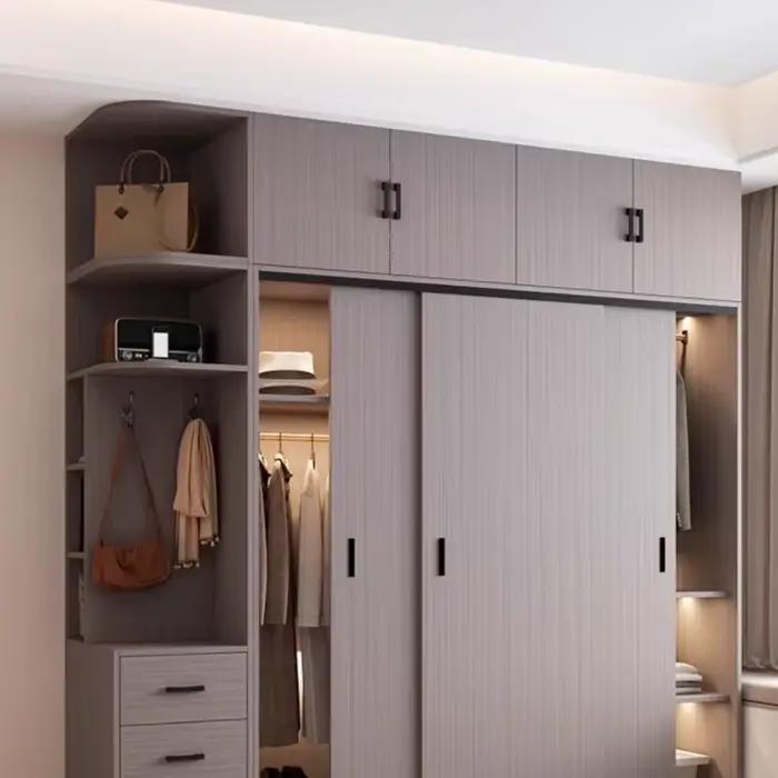 Style coréen armoire tiroir rangement vêtements porte-vêtements