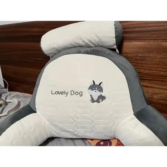 Coussin de dossier en latex grand format pour tête de lit – Oreiller de soutien idéal pour dortoir