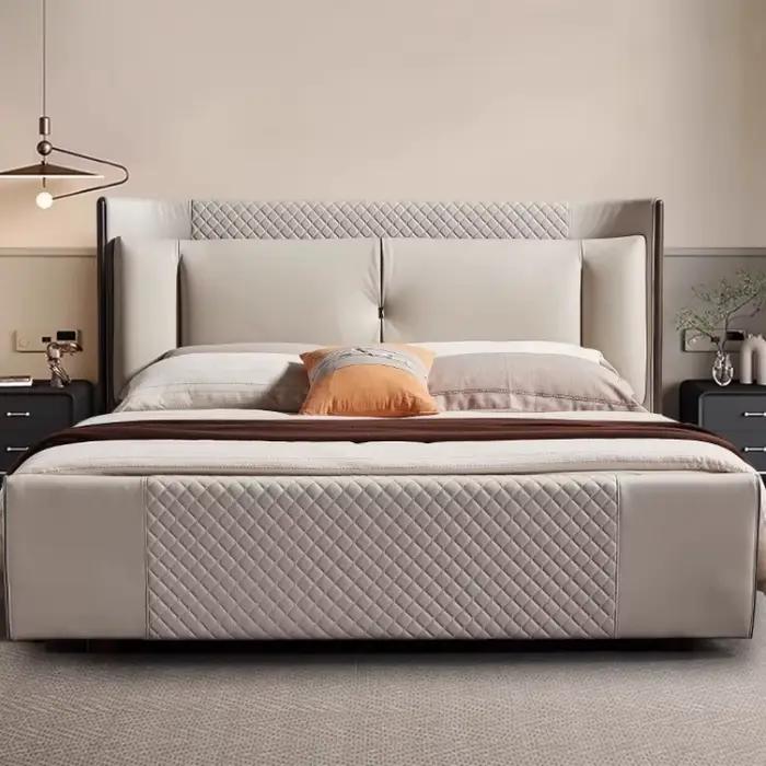 Plate-forme lit de couchage enfants cadre bébé reine lit Double moderne Massage beauté européen Simple en bois Beliche Salon meubles