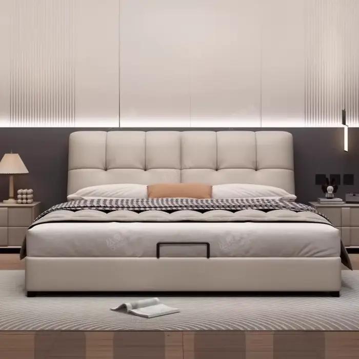 Tête de lit de luxe en cuir