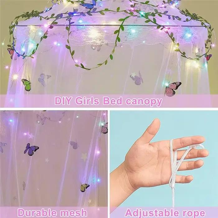 Auvent de lit AA81-lit pour chambre de filles