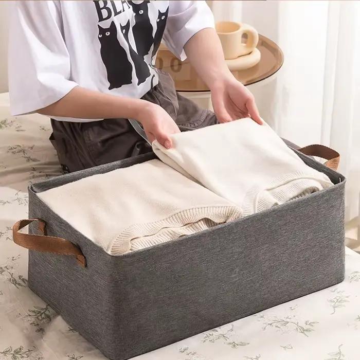 Boîte de Rangement Cationique pour Vêtements
