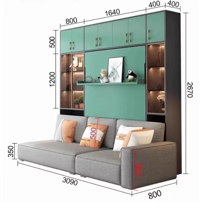 Armoires cadre organisateur De lit moderne Unique lit De rangement multifonctionnel reine Cama De Lujo Para dortoir chambre ensemble meubles