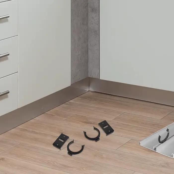 Clips de plinthe de jambe de meubles