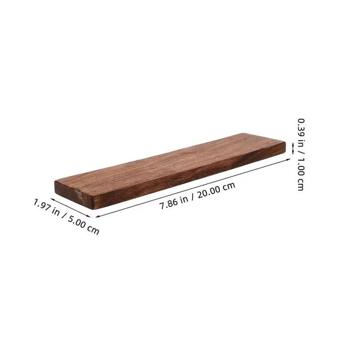 Planches de bois épaisses en noyer noir