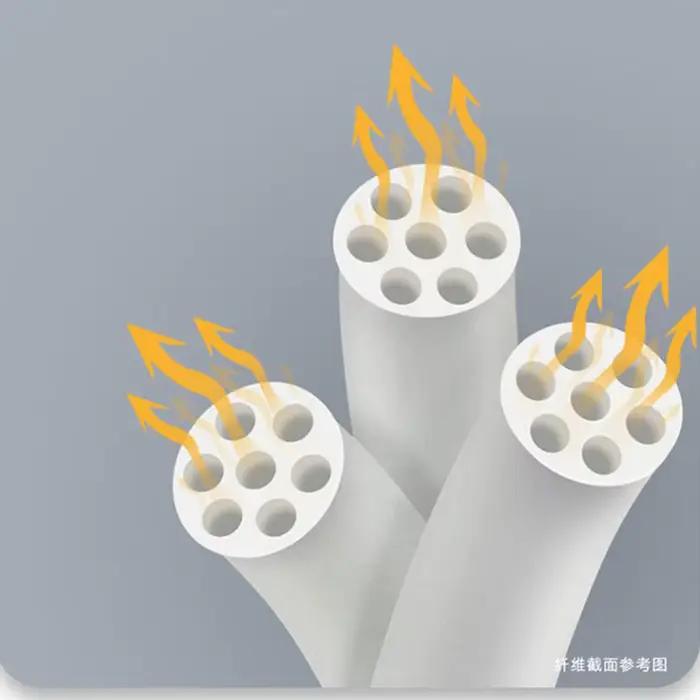 Juste de Couette Blanche en 100% Coton pour Lit d'Été
