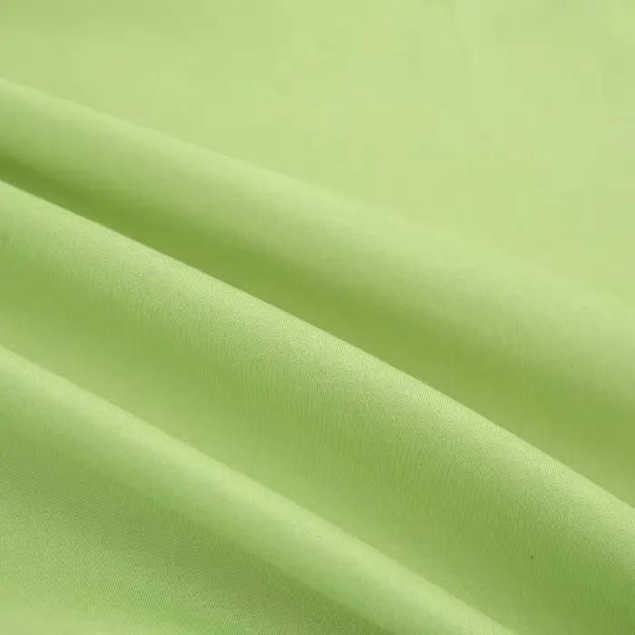 Drap-housse en coton lavé vert