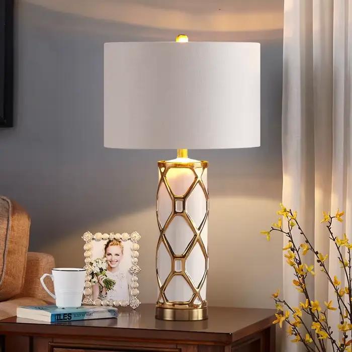 Lampe de Table Créative en Céramique de Style Nordique
