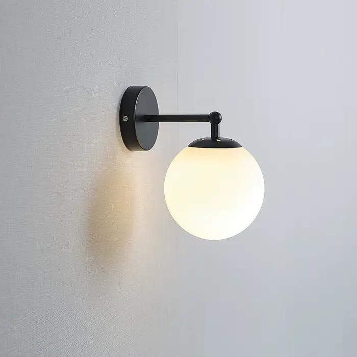 Lampe murale moderne en verre