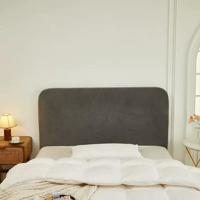 Housse de tête de lit en velours Super doux