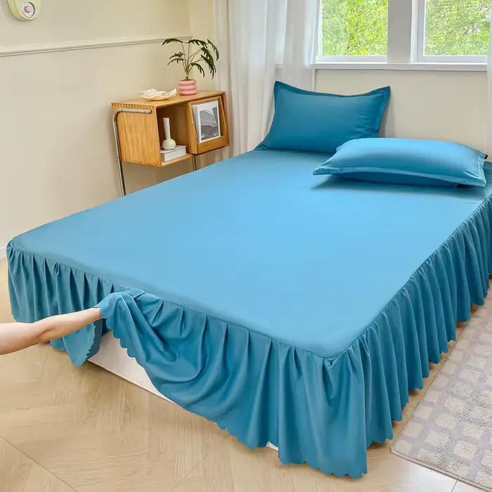 Jupe de lit douce pour adultes et enfants