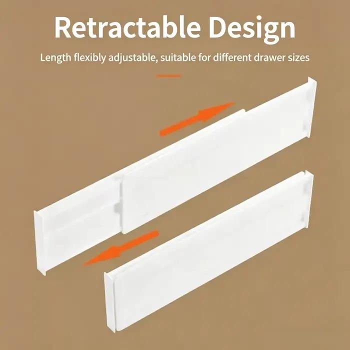 Diviseurs de tiroirs extensibles réglables