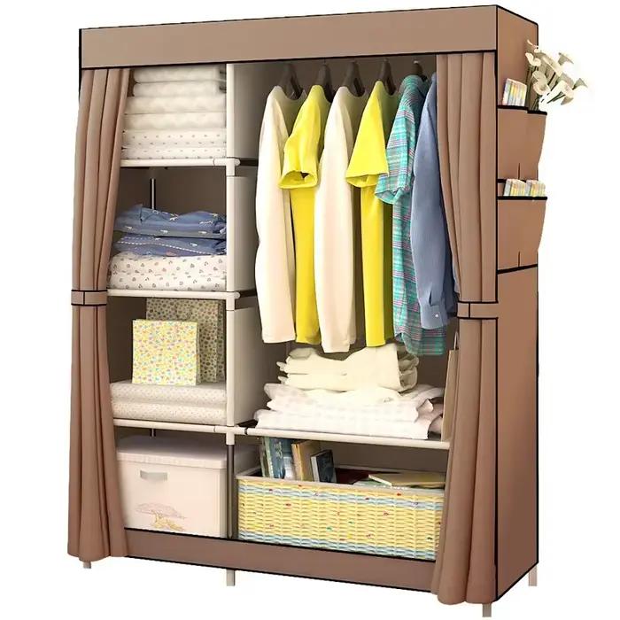 Armoire simple en tissu