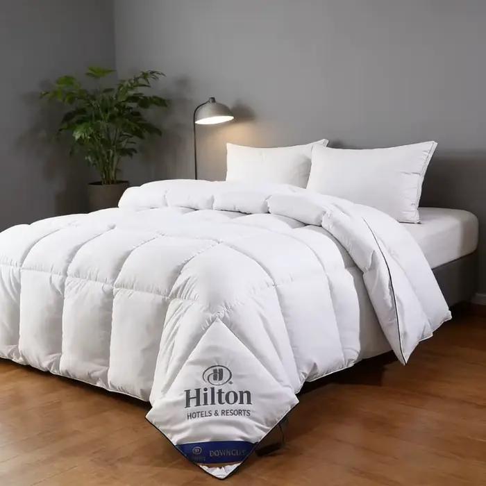 Couette en velours de plumes chaude