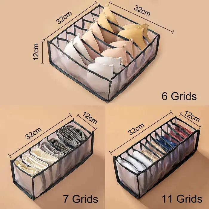 Boîtes de rangement pour garde-robe
