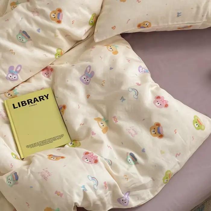 Parure de lit 100% coton