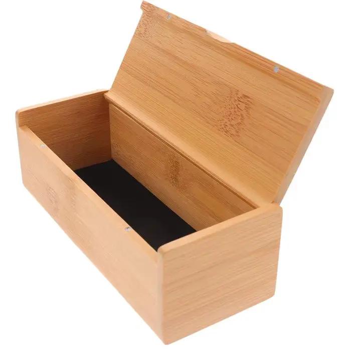 Boîte de rangement en bambou