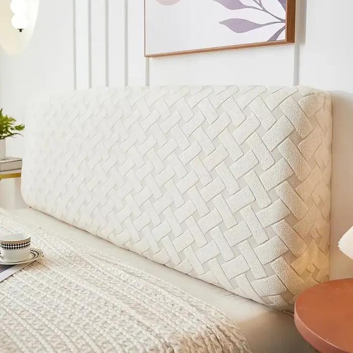 Housse de tête de lit épaisse en Jacquard