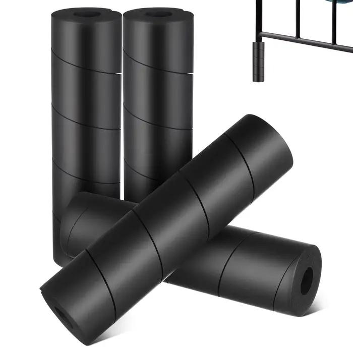 Protecteurs de jambes de lit noirs