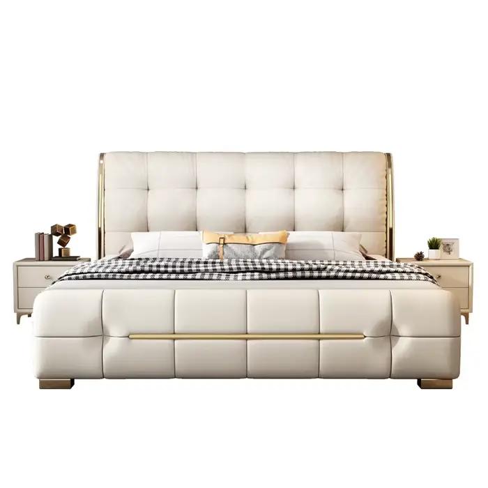 Lit Corium noir Design haut De gamme chambre moderne lit enfant en bas âge mariage luxueux Cama De Lujo Para dortoir meubles De maison
