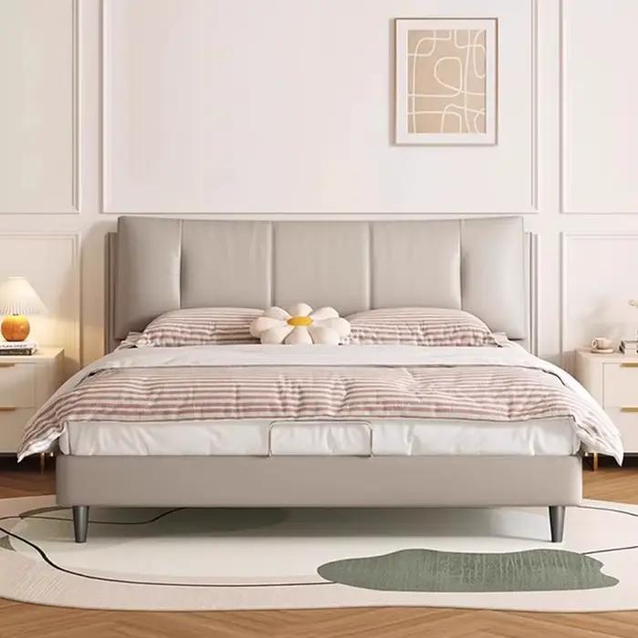 Lit fantaisie rembourré King Size
