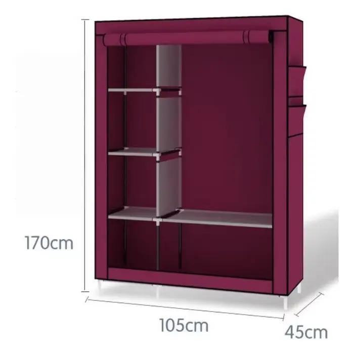 Armoire simple en tissu