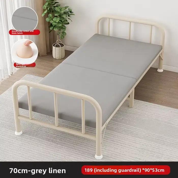 Lit d'appoint minimaliste robuste