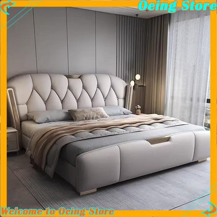 Cadre de lits fantaisie d'hôtel King Size
