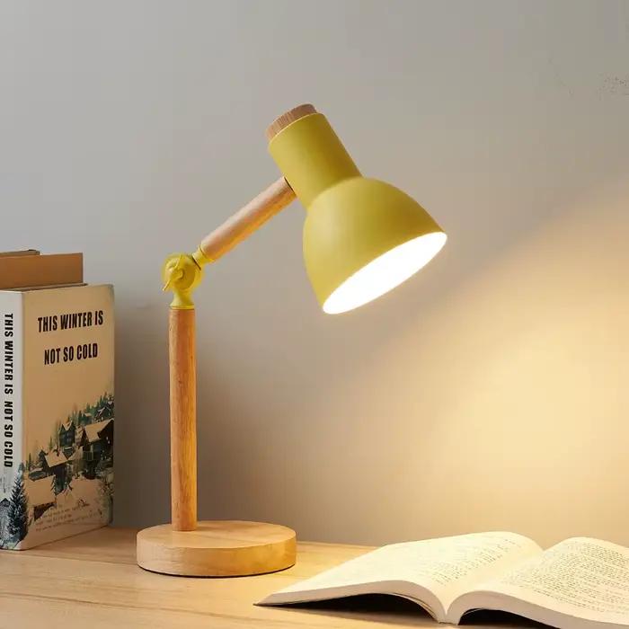Lampe de Table nordique créative en bois