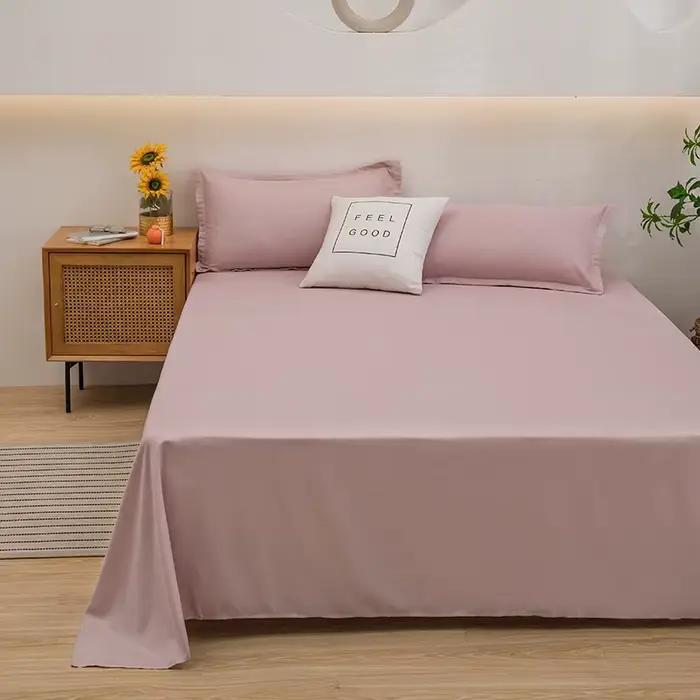 Un drap simple de couleur unie