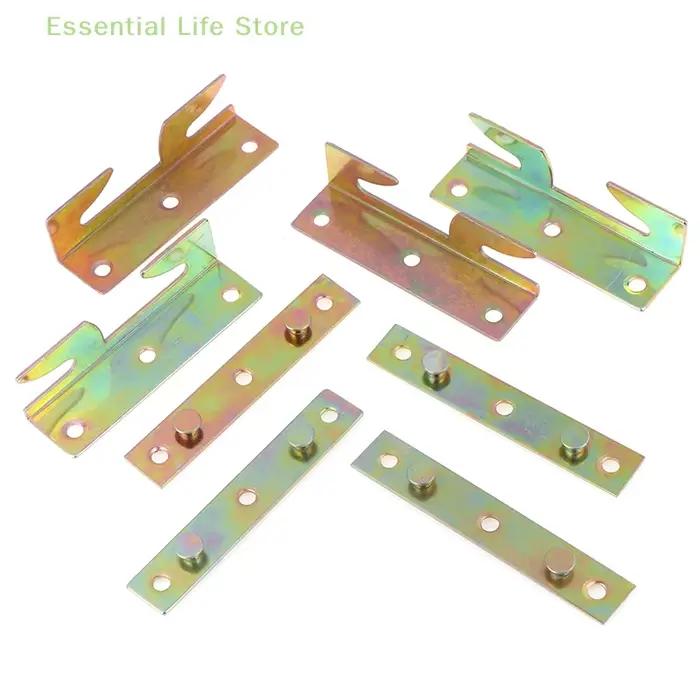 Support de Rail de Lit en Bois pour Meubles
